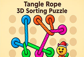Hazel Tangle Rope 3D - Sorting Puzzle
