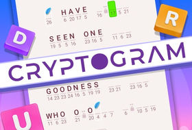 Cryptogram - Word Brain Puzzle