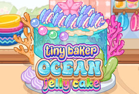 Tiny Baker Ocean Jelly Cake