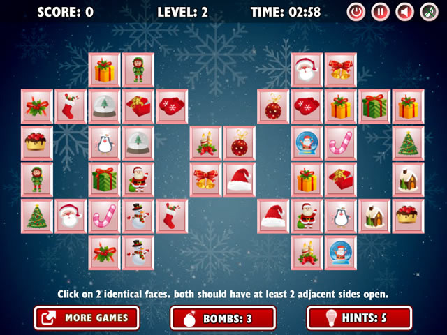 Play xmas mahjong 2016 free online games with qgames
