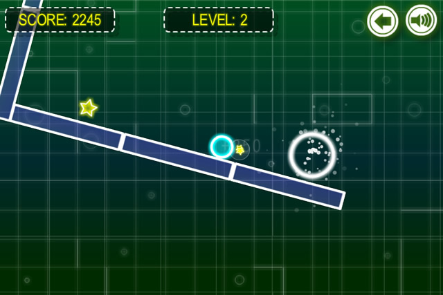 Play NeonBall - Free online games with Qgames.org