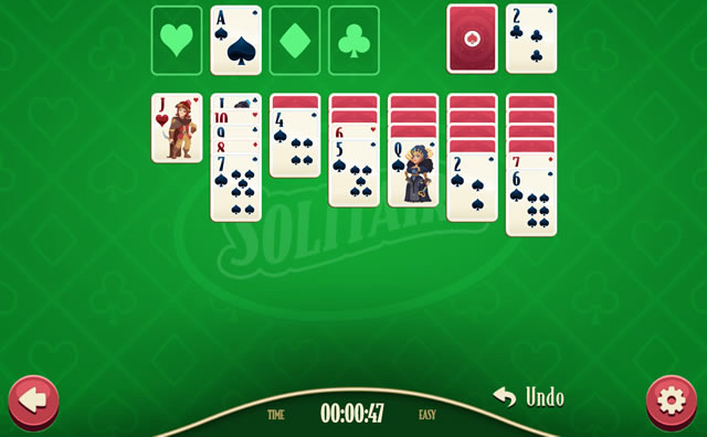 Play Daily Solitaire Game - Free online games with Qgames.org