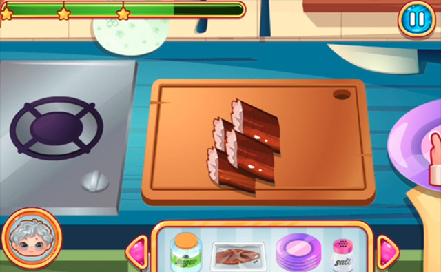 Play Grandma Recipe Nigiri Sushi - Free online games with Qgames.org