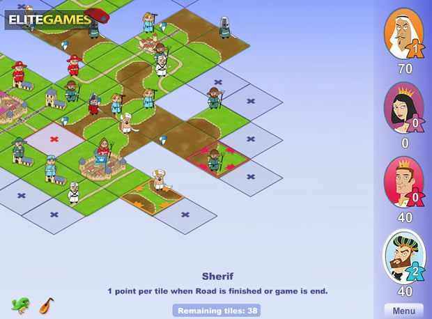 Carcassonne online, free. download full
